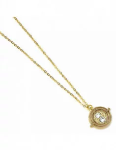 Harry Potter Collar con Colgante Fixed Time Turner (bañado en oro) 2