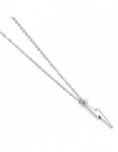 Harry Potter Collar con Colgante Lightning Bolt (bañado en plata) 2