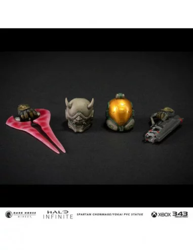 Halo Infinite Estatua PVC Spartan Chonmage/Yokai 25 cm