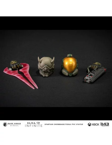 Halo Infinite Estatua PVC Spartan Chonmage/Yokai 25 cm