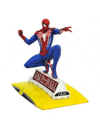 Spider-Man 2018 Marvel Video Game Gallery Estatua Spider-Man on Taxi 23 cm