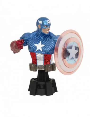 Marvel Comics Busto 1/7 Captain America (Holo Shield) SDCC 2023 Exclusive 15 cm