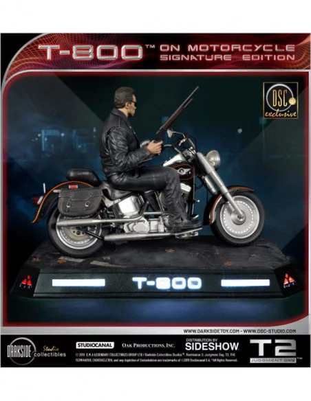 Terminator 2: el juicio final Estatua 1/4 T-800 on Motorcycle Signature Edition Sideshow Exclusive 50 cm Terminator 2: el juicio final Estatua 1/4 T-800 on Motorcycle Signature Edition Sideshow Exclusive 50 cm