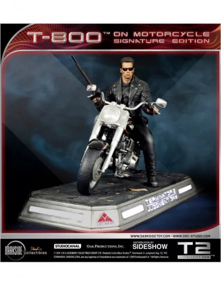 Terminator 2: el juicio final Estatua 1/4 T-800 on Motorcycle Signature Edition Sideshow Exclusive 50 cm Terminator 2: el juicio final Estatua 1/4 T-800 on Motorcycle Signature Edition Sideshow Exclusive 50 cm