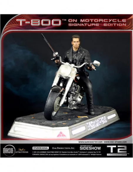 Terminator 2: el juicio final Estatua 1/4 T-800 on Motorcycle Signature Edition Sideshow Exclusive 50 cm Terminator 2: el juicio final Estatua 1/4 T-800 on Motorcycle Signature Edition Sideshow Exclusive 50 cm