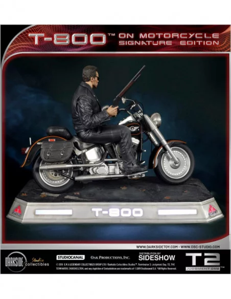 Terminator 2: el juicio final Estatua 1/4 T-800 on Motorcycle Signature Edition Sideshow Exclusive 50 cm Terminator 2: el juicio final Estatua 1/4 T-800 on Motorcycle Signature Edition Sideshow Exclusive 50 cm