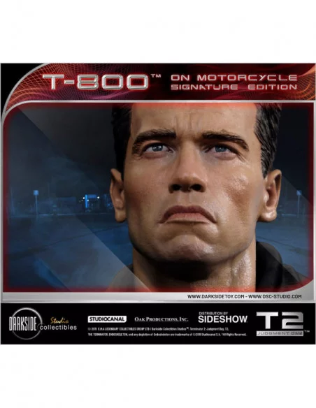 Terminator 2: el juicio final Estatua 1/4 T-800 on Motorcycle Signature Edition Sideshow Exclusive 50 cm Terminator 2: el juicio final Estatua 1/4 T-800 on Motorcycle Signature Edition Sideshow Exclusive 50 cm