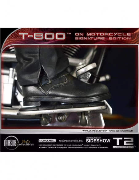 Terminator 2: el juicio final Estatua 1/4 T-800 on Motorcycle Signature Edition Sideshow Exclusive 50 cm Terminator 2: el juicio final Estatua 1/4 T-800 on Motorcycle Signature Edition Sideshow Exclusive 50 cm