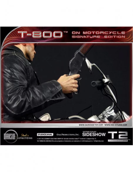 Terminator 2: el juicio final Estatua 1/4 T-800 on Motorcycle Signature Edition Sideshow Exclusive 50 cm Terminator 2: el juicio final Estatua 1/4 T-800 on Motorcycle Signature Edition Sideshow Exclusive 50 cm