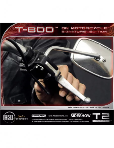 Terminator 2: el juicio final Estatua 1/4 T-800 on Motorcycle Signature Edition Sideshow Exclusive 50 cm Terminator 2: el juicio final Estatua 1/4 T-800 on Motorcycle Signature Edition Sideshow Exclusive 50 cm