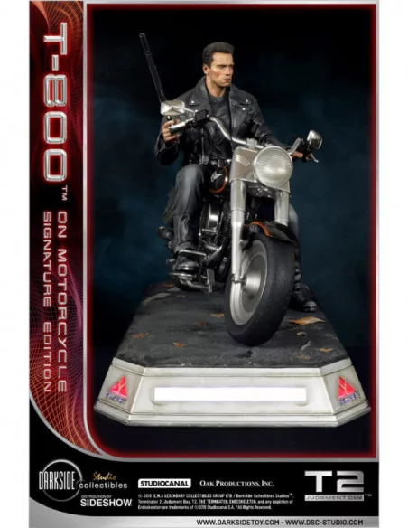 Terminator 2: el juicio final Estatua 1/4 T-800 on Motorcycle Signature Edition Sideshow Exclusive 50 cm Terminator 2: el juicio final Estatua 1/4 T-800 on Motorcycle Signature Edition Sideshow Exclusive 50 cm