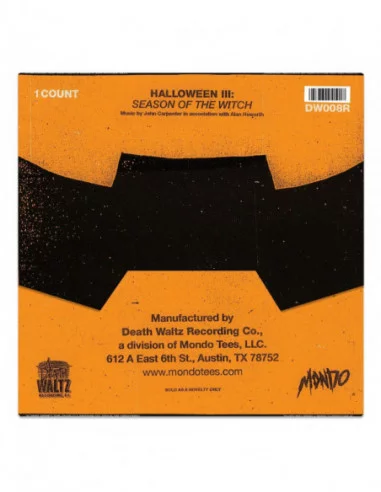 Halloween III: Season of the Witch Original Soundtrack by Alan Howarth & John Carpenter Vinilo LP