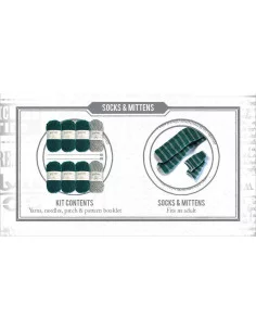 Harry Potter Kit de Calcetines holgados y Guantes Slytherin 2