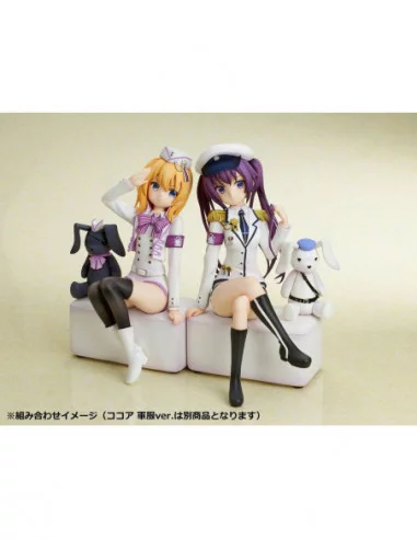 Is the Order a Rabbit Estatua PVC 1/7 Rize Military uniform Ver. 18 cm