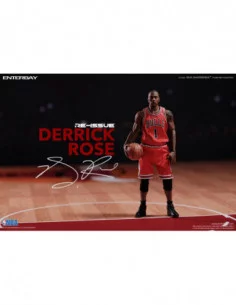 NBA Collection Figura Real Masterpiece 1/6 Derrick Rose Limited Retro Edition 30 cm