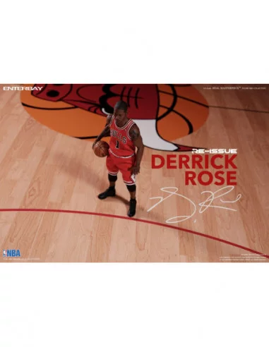 NBA Collection Figura Real Masterpiece 1/6 Derrick Rose Limited Retro Edition 30 cm