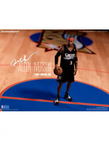 NBA Collection Figura Real Masterpiece 1/6 Allen Iverson Limited Retro Edition 30 cm
