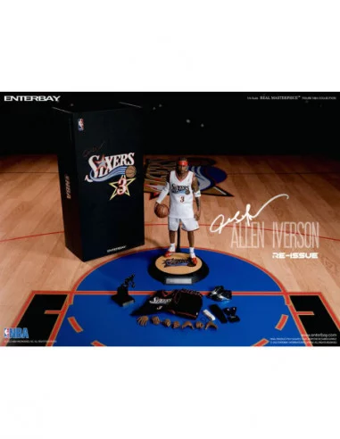 NBA Collection Figura Real Masterpiece 1/6 Allen Iverson Limited Retro Edition 30 cm