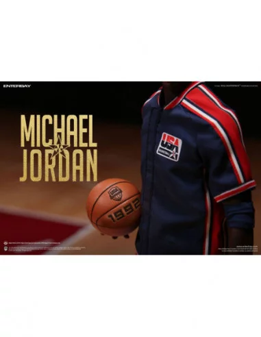NBA Collection Figura Real Masterpiece 1/6 Michael Jordan Barcelona '92 Limited Edition 30 cm