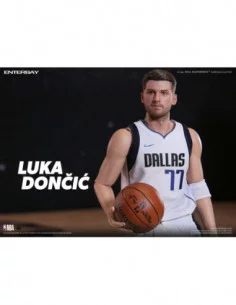 NBA Collection Figura Real Masterpiece 1/6 Luka Doncic 30 cm 2