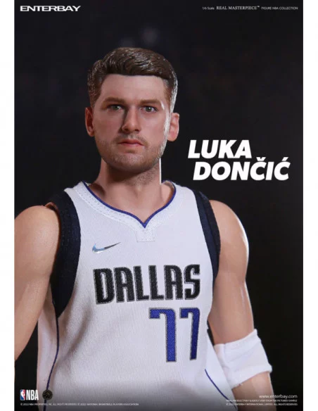 NBA Collection Figura Real Masterpiece 1/6 Luka Doncic 30 cm NBA Collection Figura Real Masterpiece 1/6 Luka Doncic 30 cm