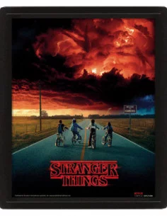 Stranger Things Set de 5 Pósteres Efecto 3D Enmarcado Mind Flayer 26 x 20 cm (3) 2
