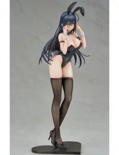 Ikomochi Original Character Estatua 1/6 Black Bunny Aoi 31 cm 2