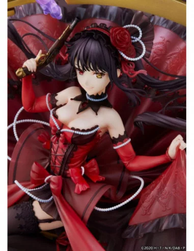 Date A Bullet Estatua PVC 1/7 Kurumi Tokisaki: Pigeon Blood Ruby Dress Ver. 33 cm