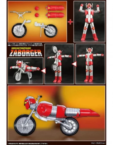 Denjin Zaborger Figura HAF Zaborger 17 cm