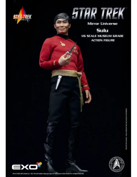 Star Trek: The Original Series Figura 1/6 Mirror Universe Sulu 28 cm Star Trek: The Original Series Figura 1/6 Mirror Universe Sulu 28 cm