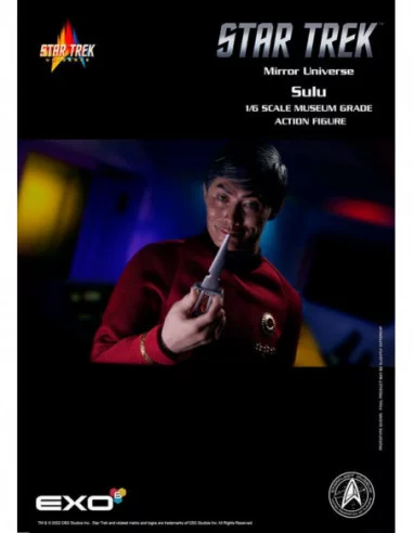 Star Trek: The Original Series Figura 1/6 Mirror Universe Sulu 28 cm