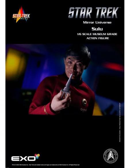 Star Trek: The Original Series Figura 1/6 Mirror Universe Sulu 28 cm Star Trek: The Original Series Figura 1/6 Mirror Universe Sulu 28 cm