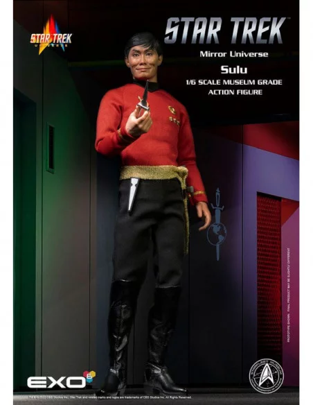 Star Trek: The Original Series Figura 1/6 Mirror Universe Sulu 28 cm