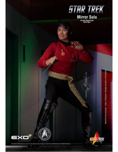 Star Trek: The Original Series Figura 1/6 Mirror Universe Sulu 28 cm
