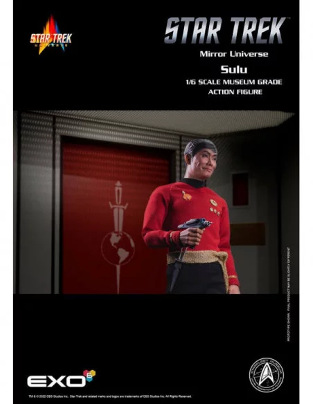 Star Trek: The Original Series Figura 1/6 Mirror Universe Sulu 28 cm