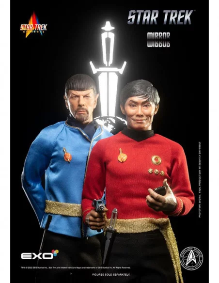 Star Trek: The Original Series Figura 1/6 Mirror Universe Sulu 28 cm Star Trek: The Original Series Figura 1/6 Mirror Universe Sulu 28 cm