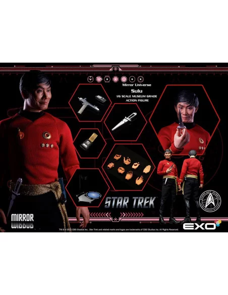 Star Trek: The Original Series Figura 1/6 Mirror Universe Sulu 28 cm Star Trek: The Original Series Figura 1/6 Mirror Universe Sulu 28 cm