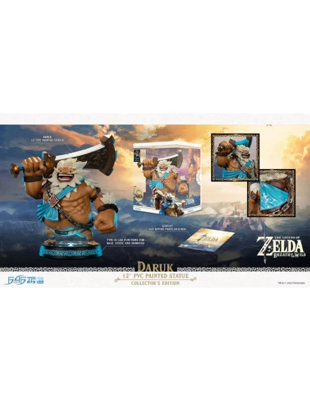 The Legend of Zelda Breath of the Wild Estatua PVC Daruk Collector's Edition 30 cm