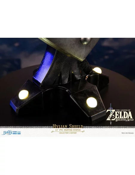 The Legend of Zelda Breath of the Wild Estatua PVC Hylian Shield Collector's Edition 29 cm