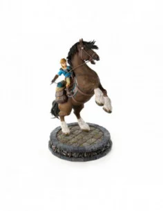 The Legend of Zelda Breath of the Wild Estatua Link on Horseback 56 cm