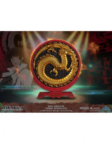 Cowboy Bebop Escultura Red Dragon Crime Syndicate Companion Relief 35 cm