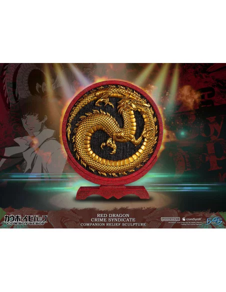 Cowboy Bebop Escultura Red Dragon Crime Syndicate Companion Relief 35 cm Cowboy Bebop Escultura Red Dragon Crime Syndicate Companion Relief 35 cm