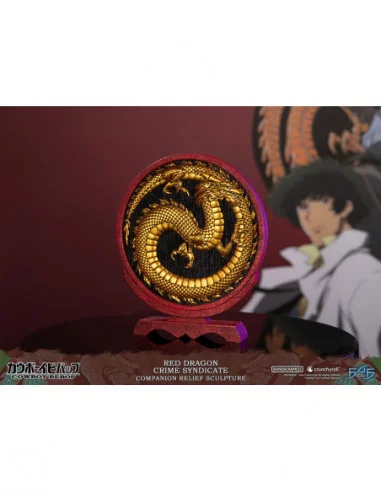 Cowboy Bebop Escultura Red Dragon Crime Syndicate Companion Relief 35 cm