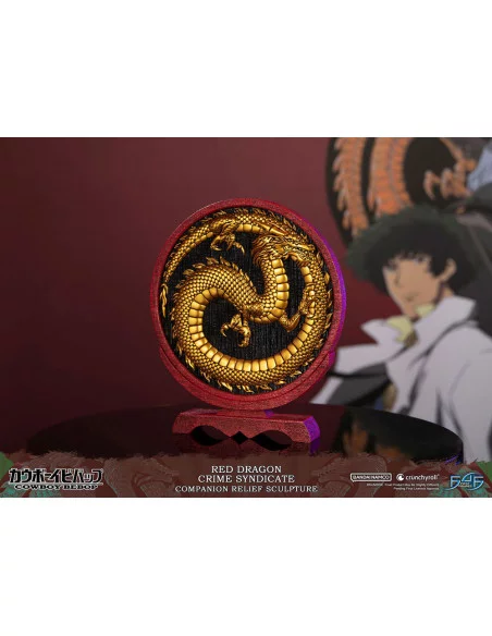 Cowboy Bebop Escultura Red Dragon Crime Syndicate Companion Relief 35 cm Cowboy Bebop Escultura Red Dragon Crime Syndicate Companion Relief 35 cm