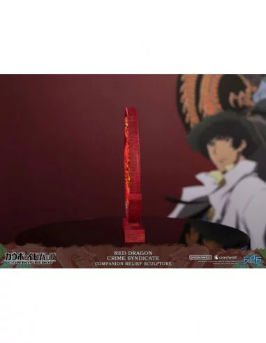 Cowboy Bebop Escultura Red Dragon Crime Syndicate Companion Relief 35 cm