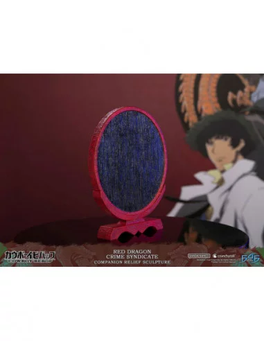 Cowboy Bebop Escultura Red Dragon Crime Syndicate Companion Relief 35 cm