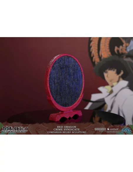 Cowboy Bebop Escultura Red Dragon Crime Syndicate Companion Relief 35 cm Cowboy Bebop Escultura Red Dragon Crime Syndicate Companion Relief 35 cm