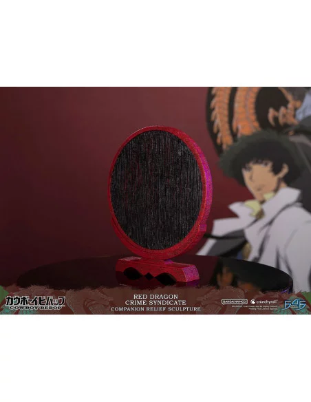 Cowboy Bebop Escultura Red Dragon Crime Syndicate Companion Relief 35 cm Cowboy Bebop Escultura Red Dragon Crime Syndicate Companion Relief 35 cm