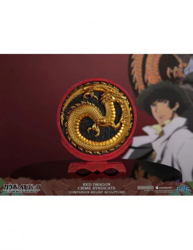 Cowboy Bebop Escultura Red Dragon Crime Syndicate Companion Relief 35 cm