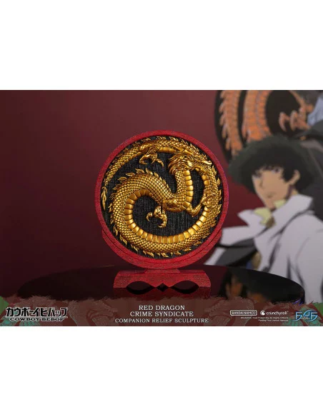 Cowboy Bebop Escultura Red Dragon Crime Syndicate Companion Relief 35 cm Cowboy Bebop Escultura Red Dragon Crime Syndicate Companion Relief 35 cm